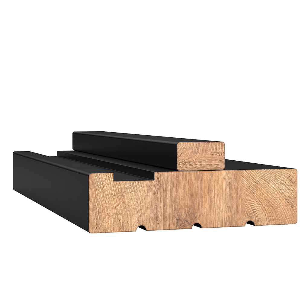 Internal Primed Black Door Lining FD30 (supplied with 14x25mm loose stop)